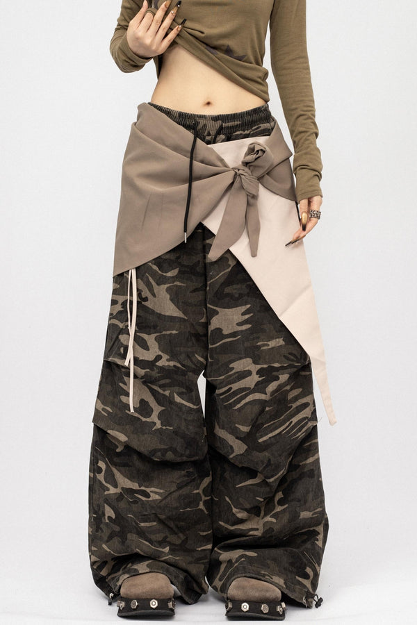 American Vintage Camouflage Cargo Pants