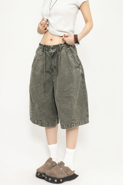 Relax Wide-Leg Shorts