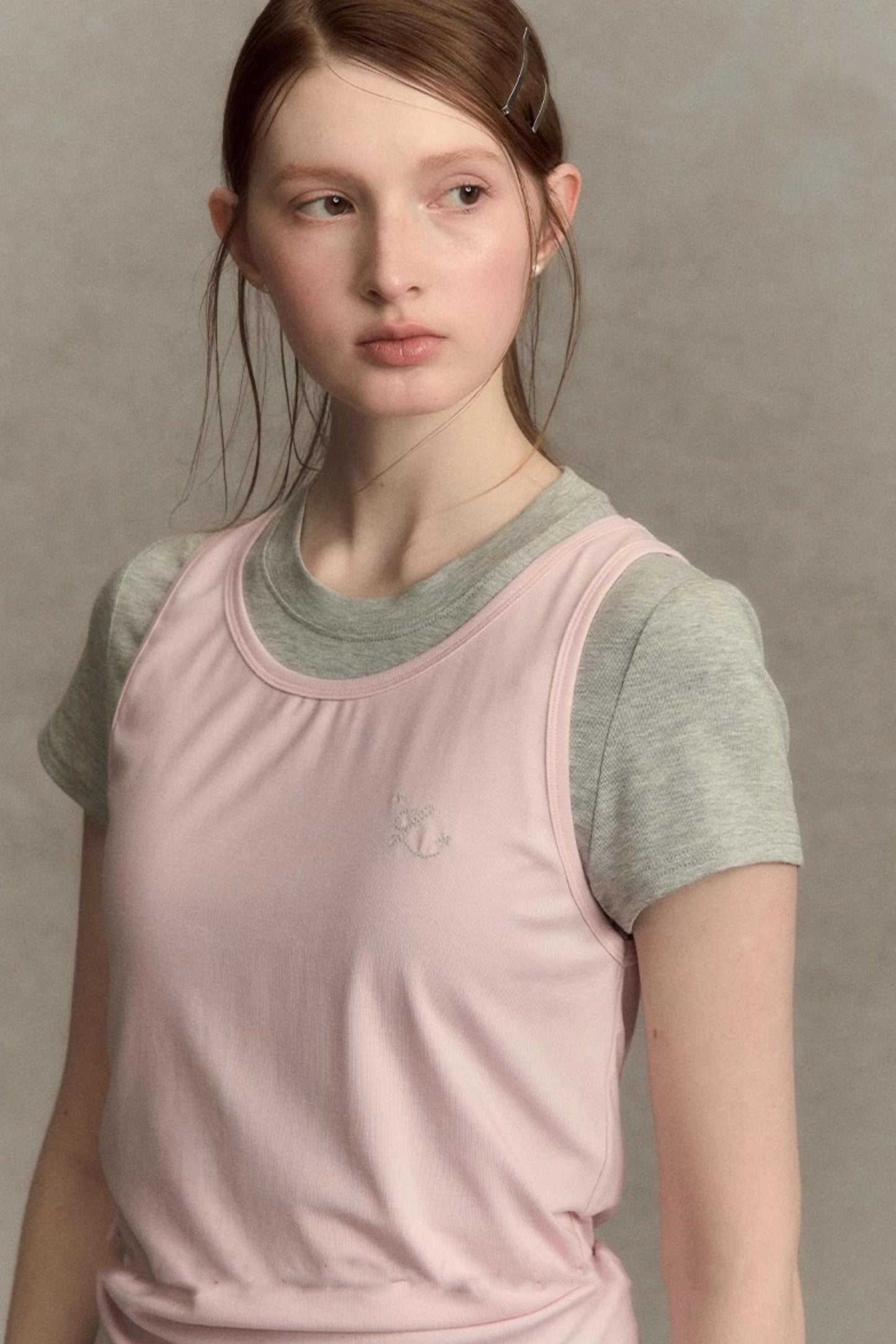 Slim Fit Two-Piece Tee