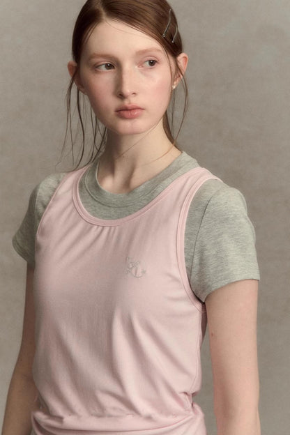 Slim Fit Two-Piece Tee