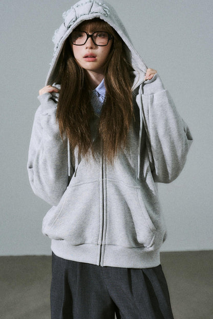 Sea Salt Hooded Cardigan