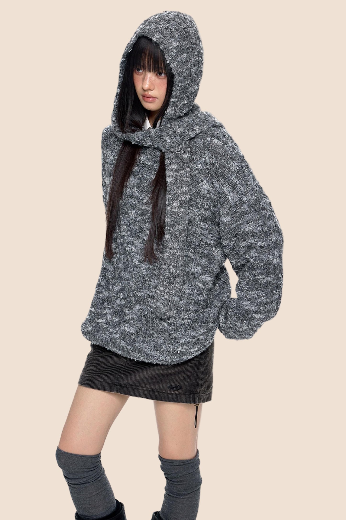 Vintage Knitted Top & Hat Set