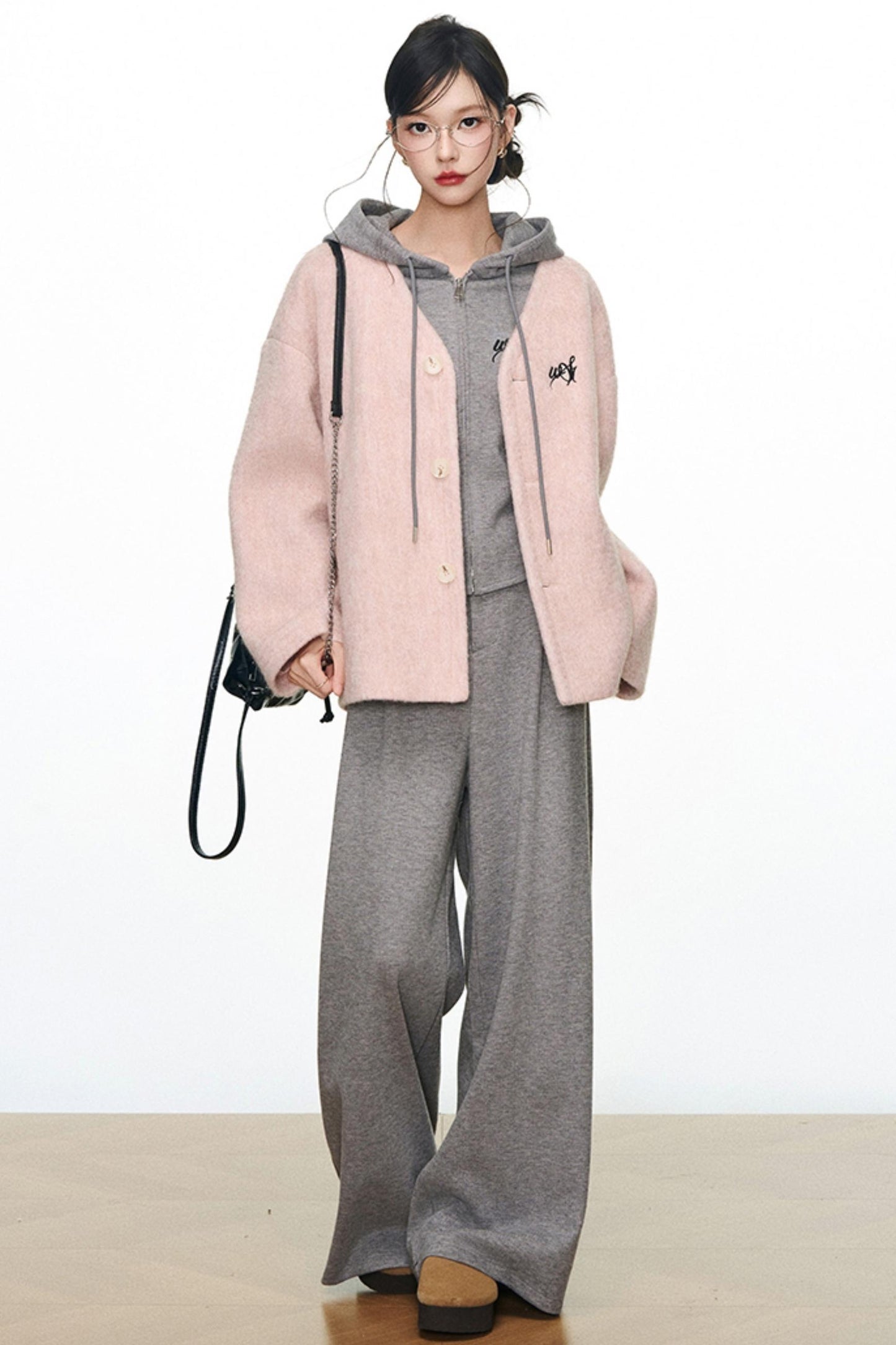 Westayone Pink Fragrance Jacket Set-Up