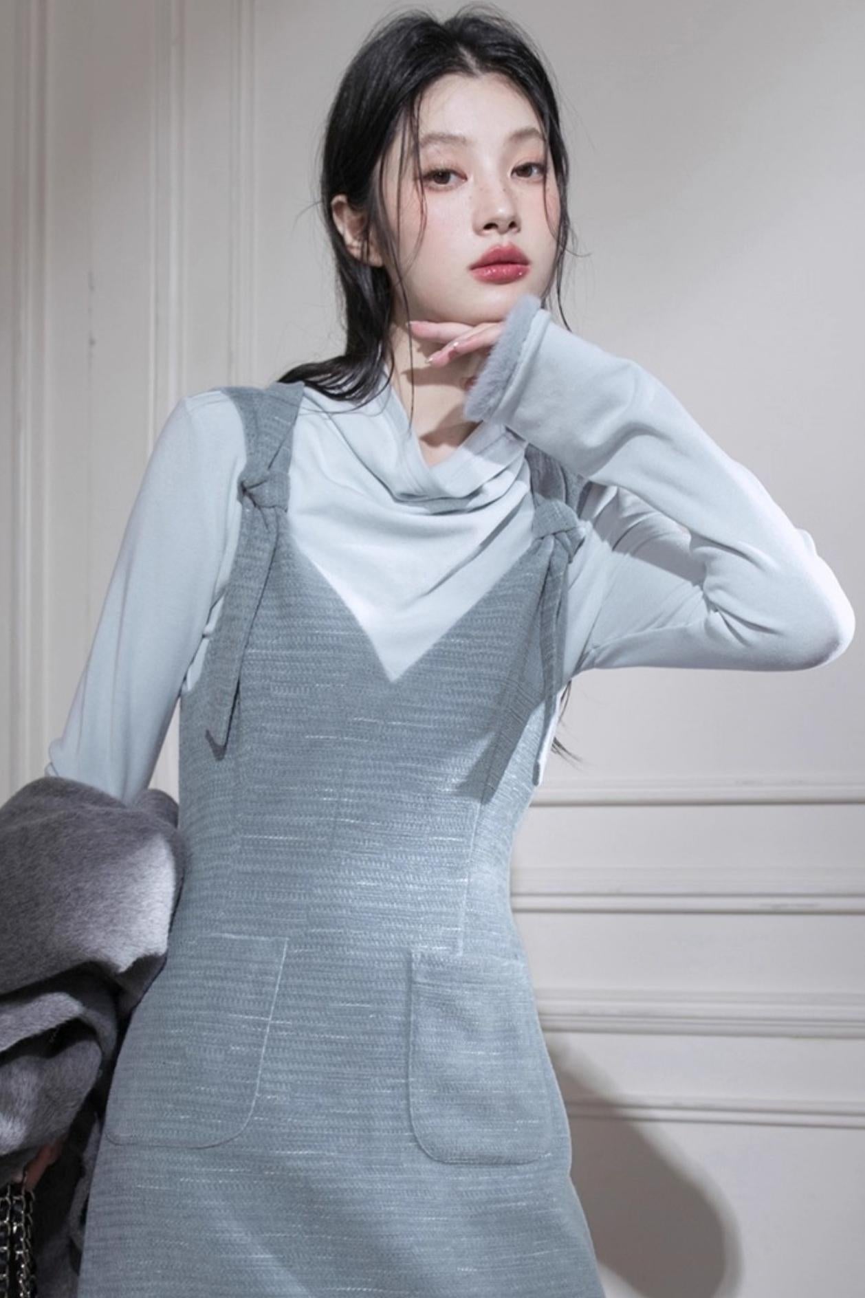 Layering Philosophy Chenille Tank Dress