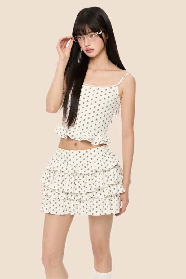 White Cardigan Set-Up