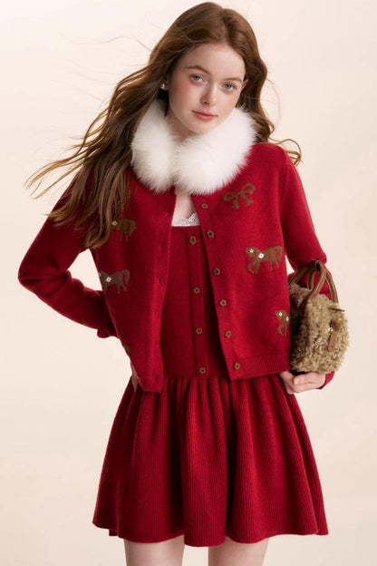 Instant Flowering Wool Dress Set-Up