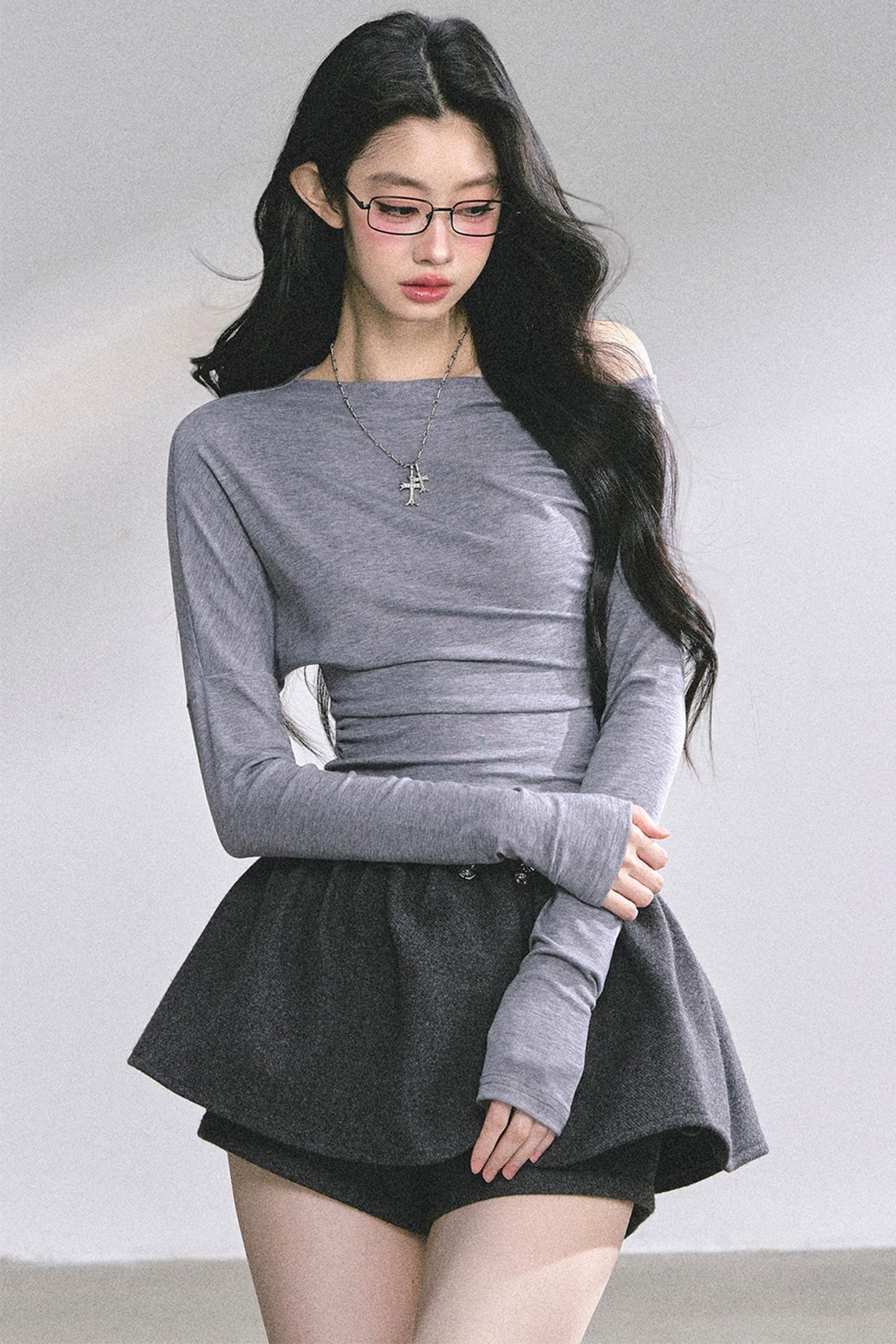 Korean Minimalist Top