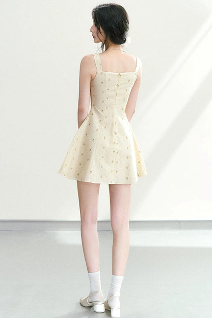 Elegant Floral A-Line Dress