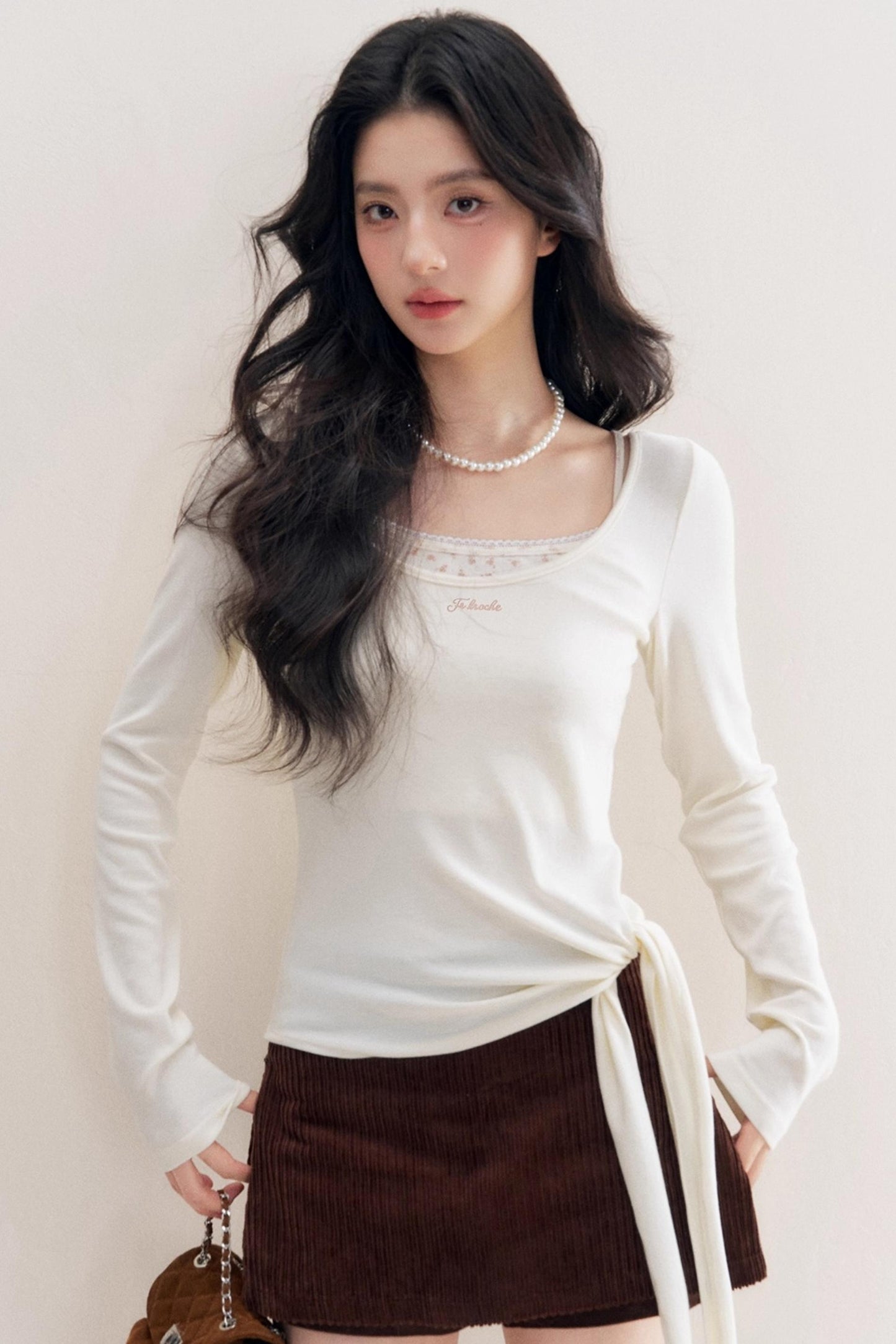 Lazy Lace Long Sleeve Base Layer Top Set