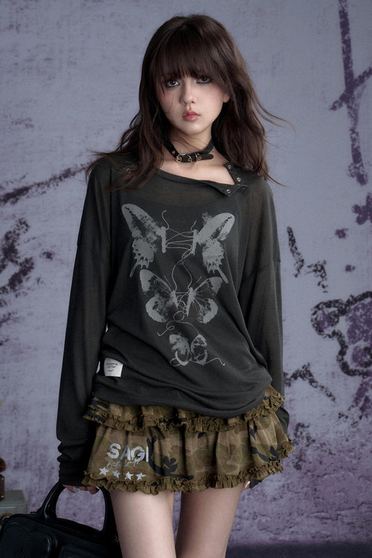Fighting Spirit Butterfly Top