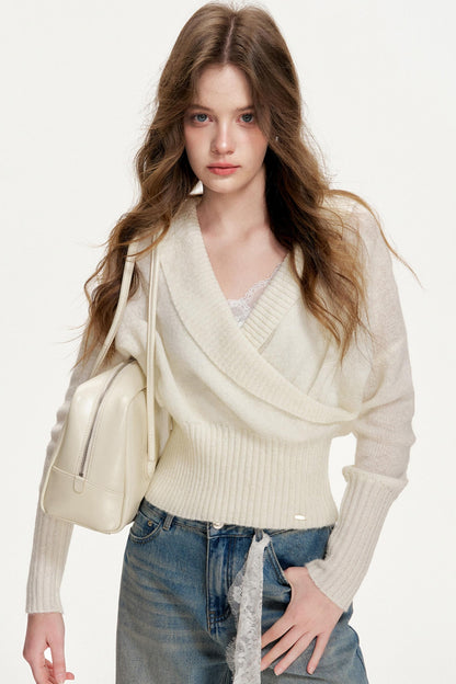 Romantic Encounter Wool Knit Sweater