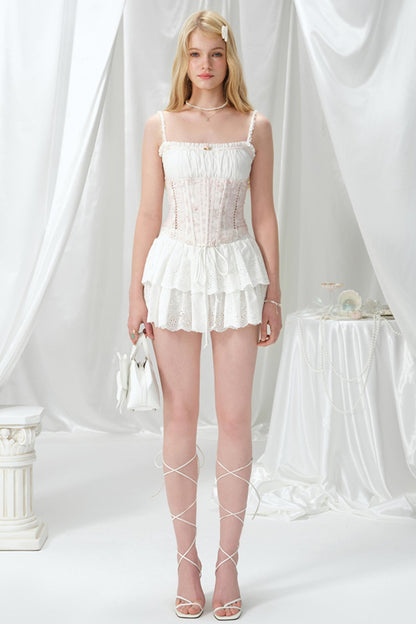 Summer Floral Ensemble Top Set-Up