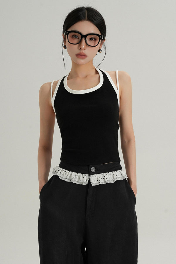 Vibrant Chic Crop Top