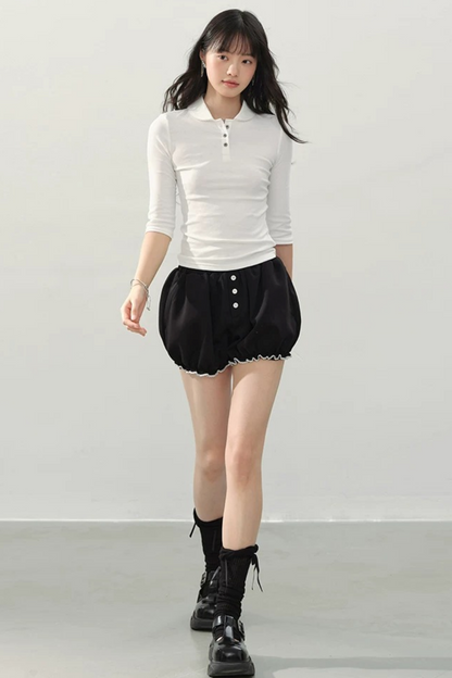 Letter from the Mist Polo Blouse