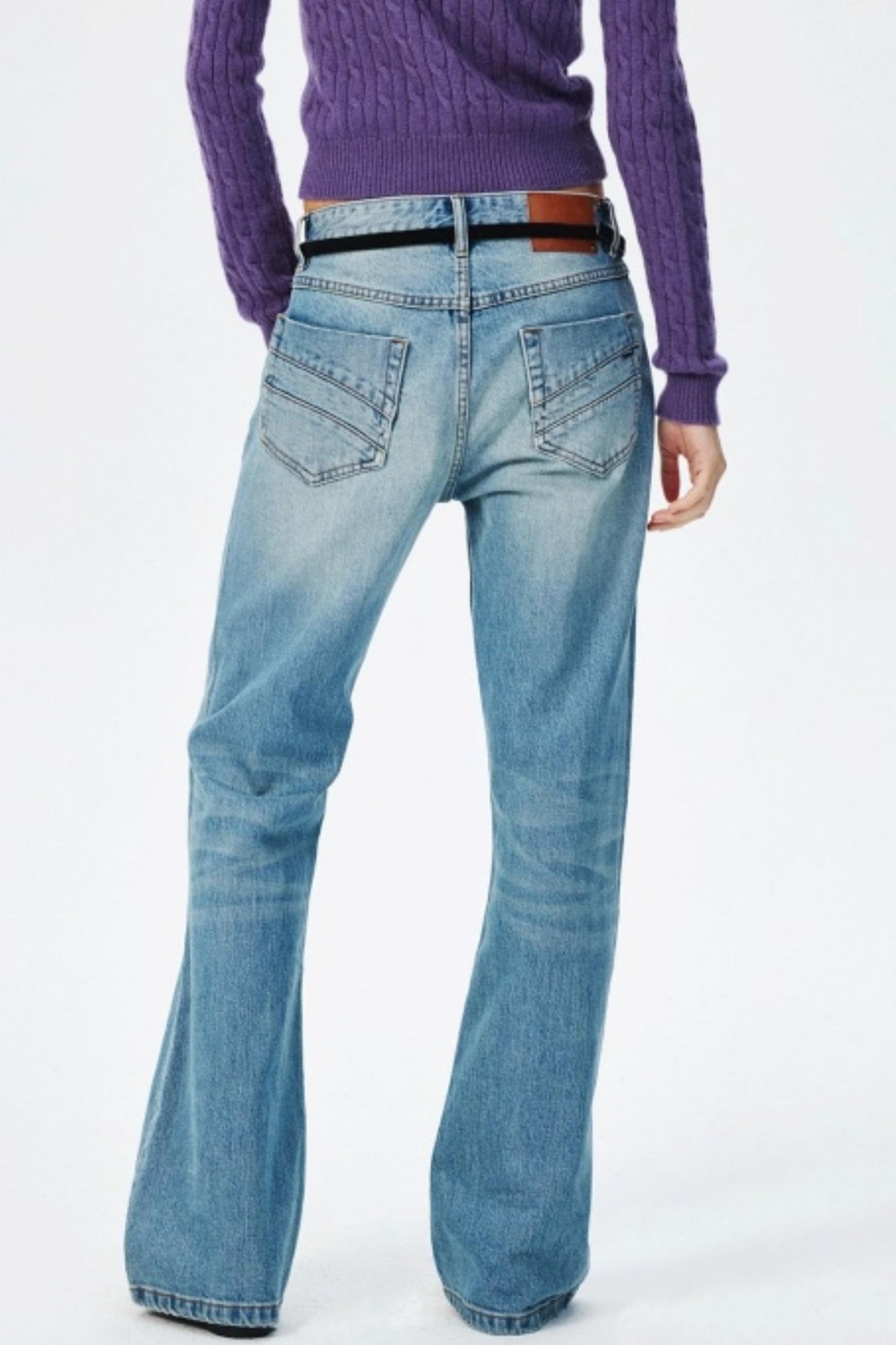 Vintage Blue Bootcut Jeans