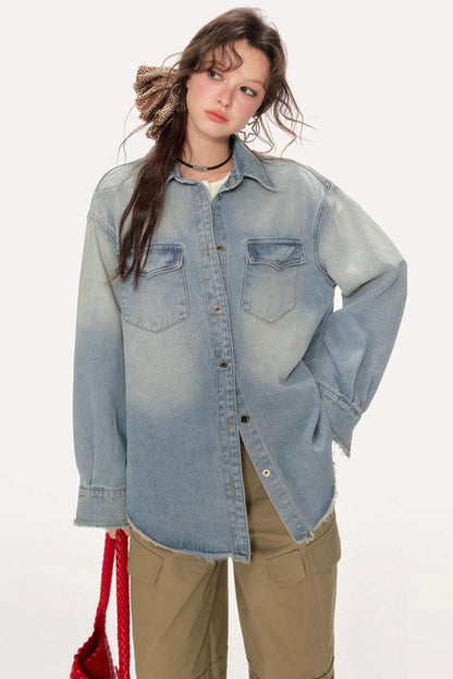 Vintage Diamond Denim Jacket