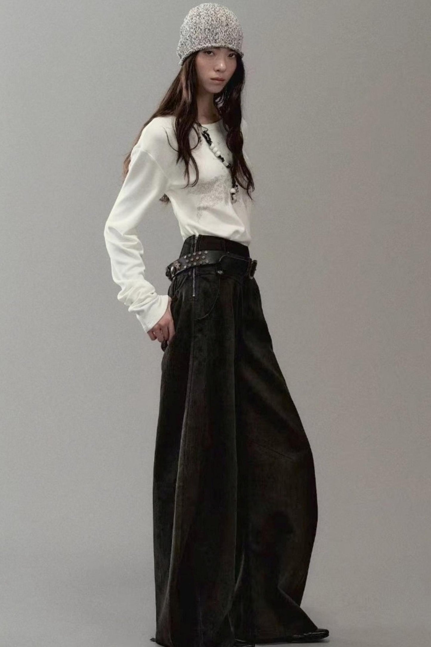 Floating Floral Crewneck Top