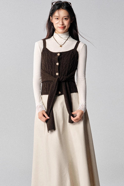 Mountains Knitted Vest