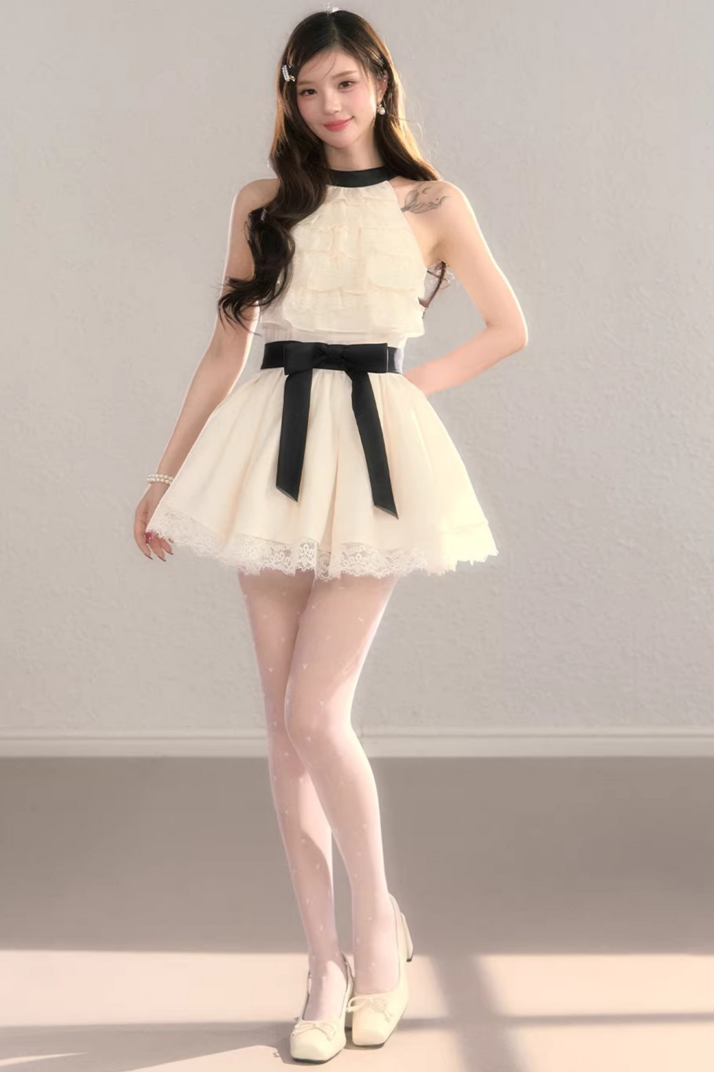 Princess Halter Lace Dress