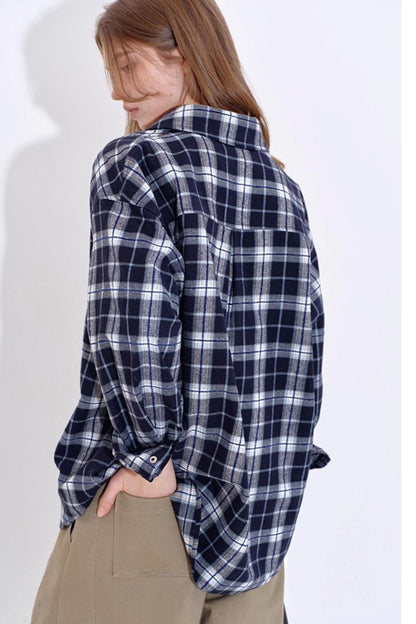 Versatile Casual Plaid Shirt