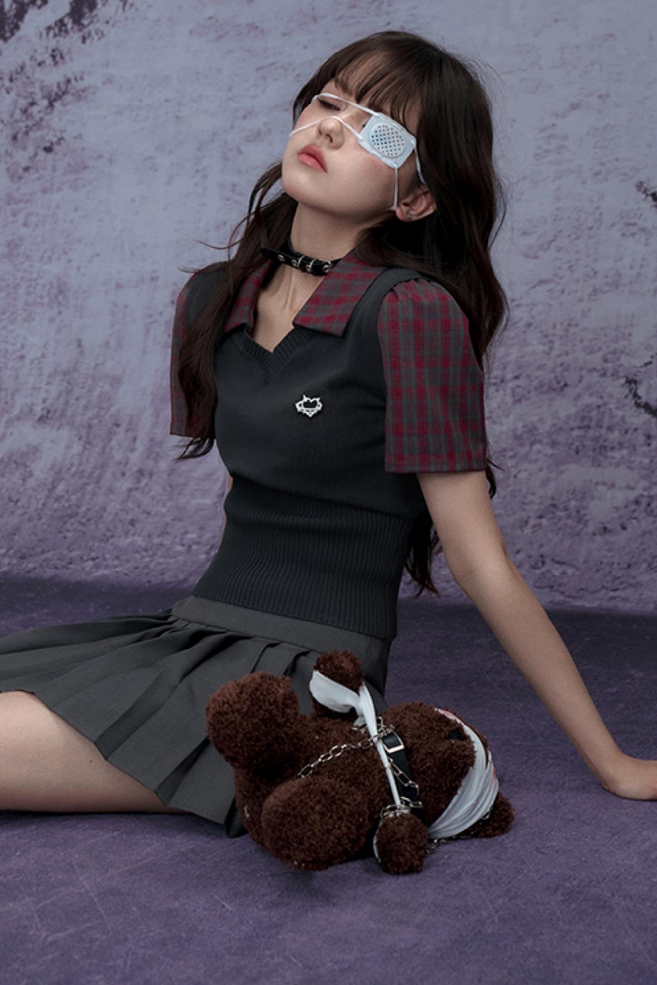 Layered Style Polo T-Shirt