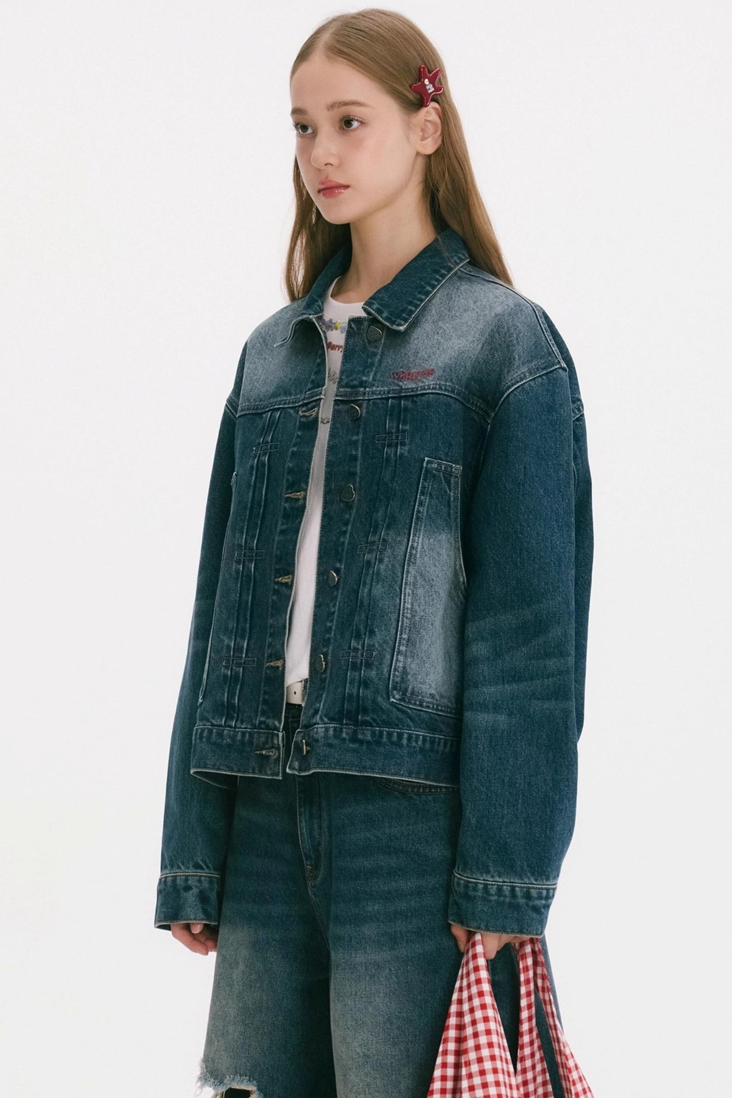 Vintage Washed Denim Jacket