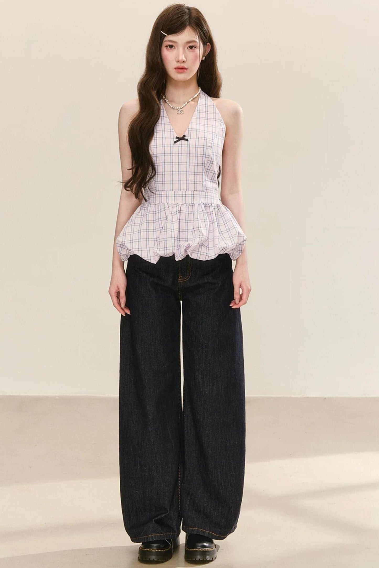 Elegant Floral Tulip Top