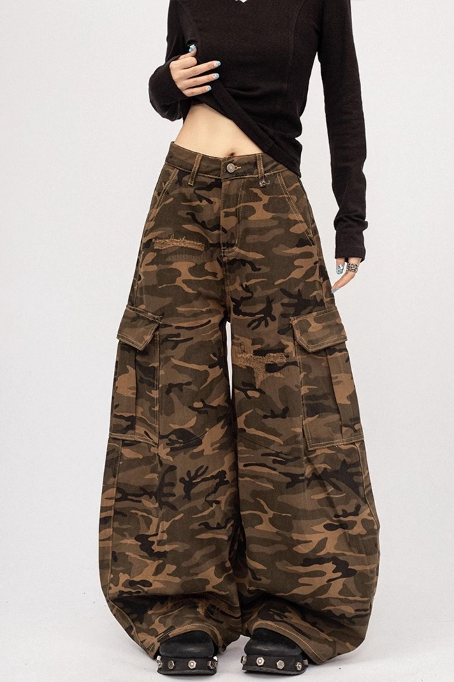 American Camouflage Cargo Pants