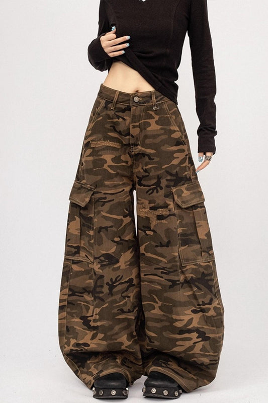 American Camouflage Cargo Pants