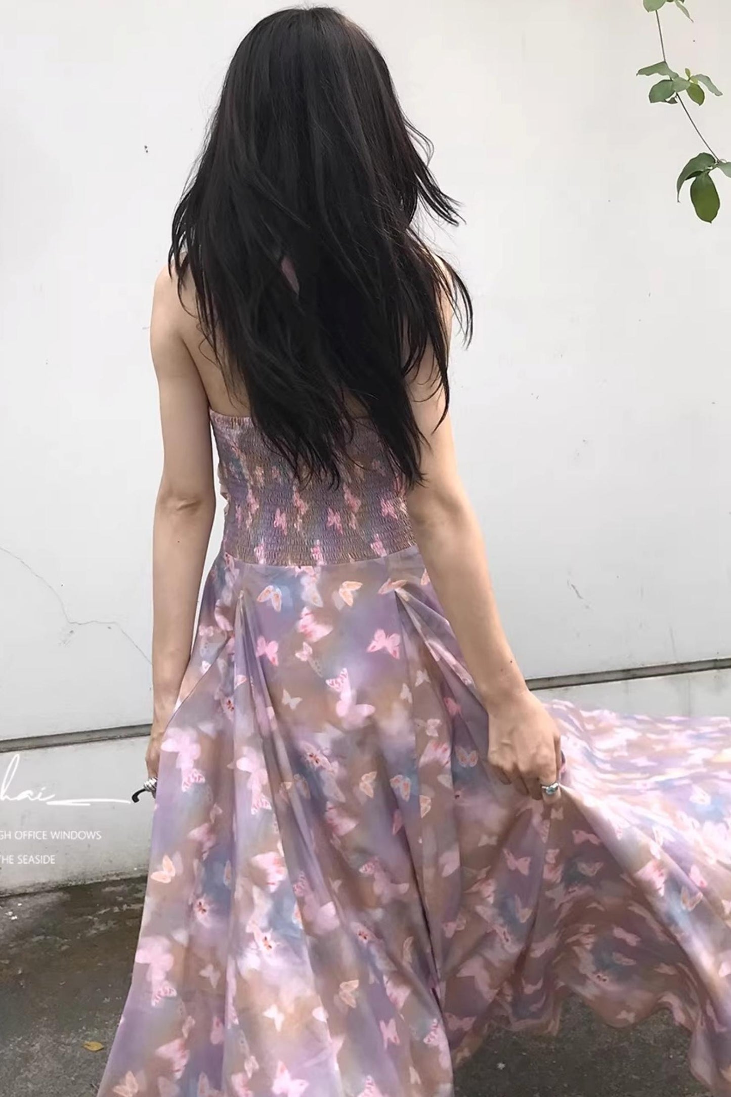 Butterfly Shadow Layered Dress
