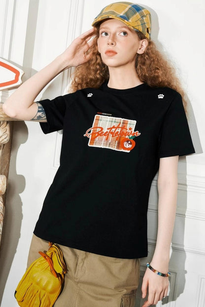 Vintage Embroidered Tee