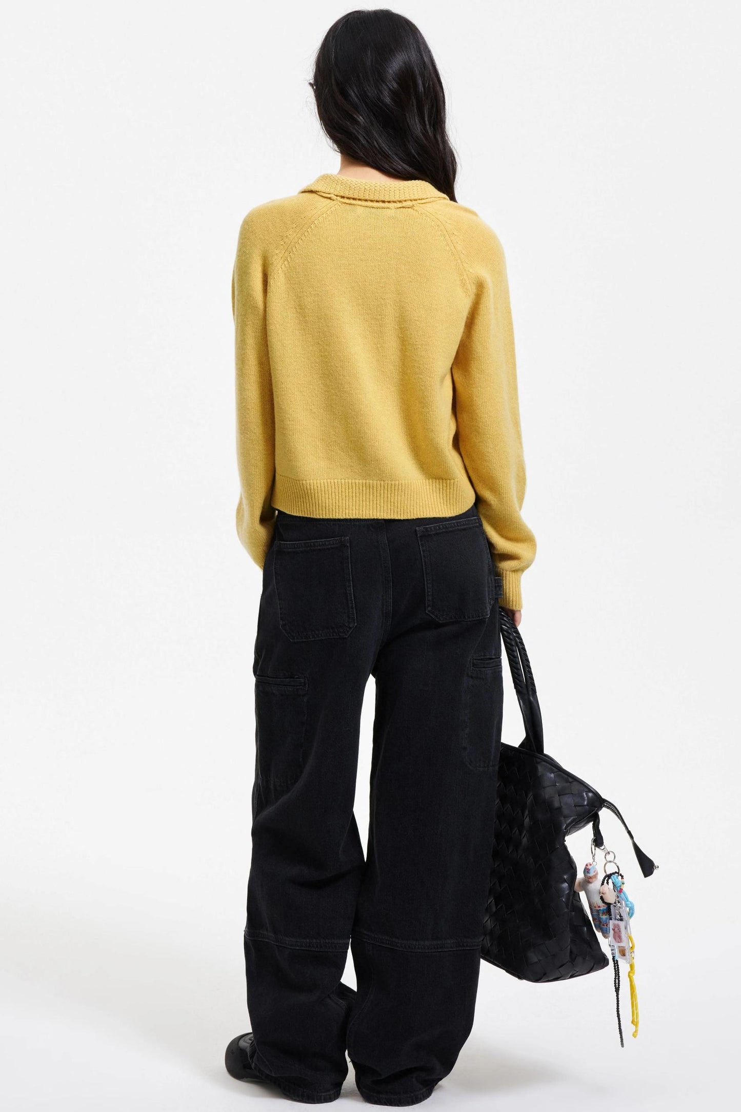 Pure Wool Raglan Cardigan