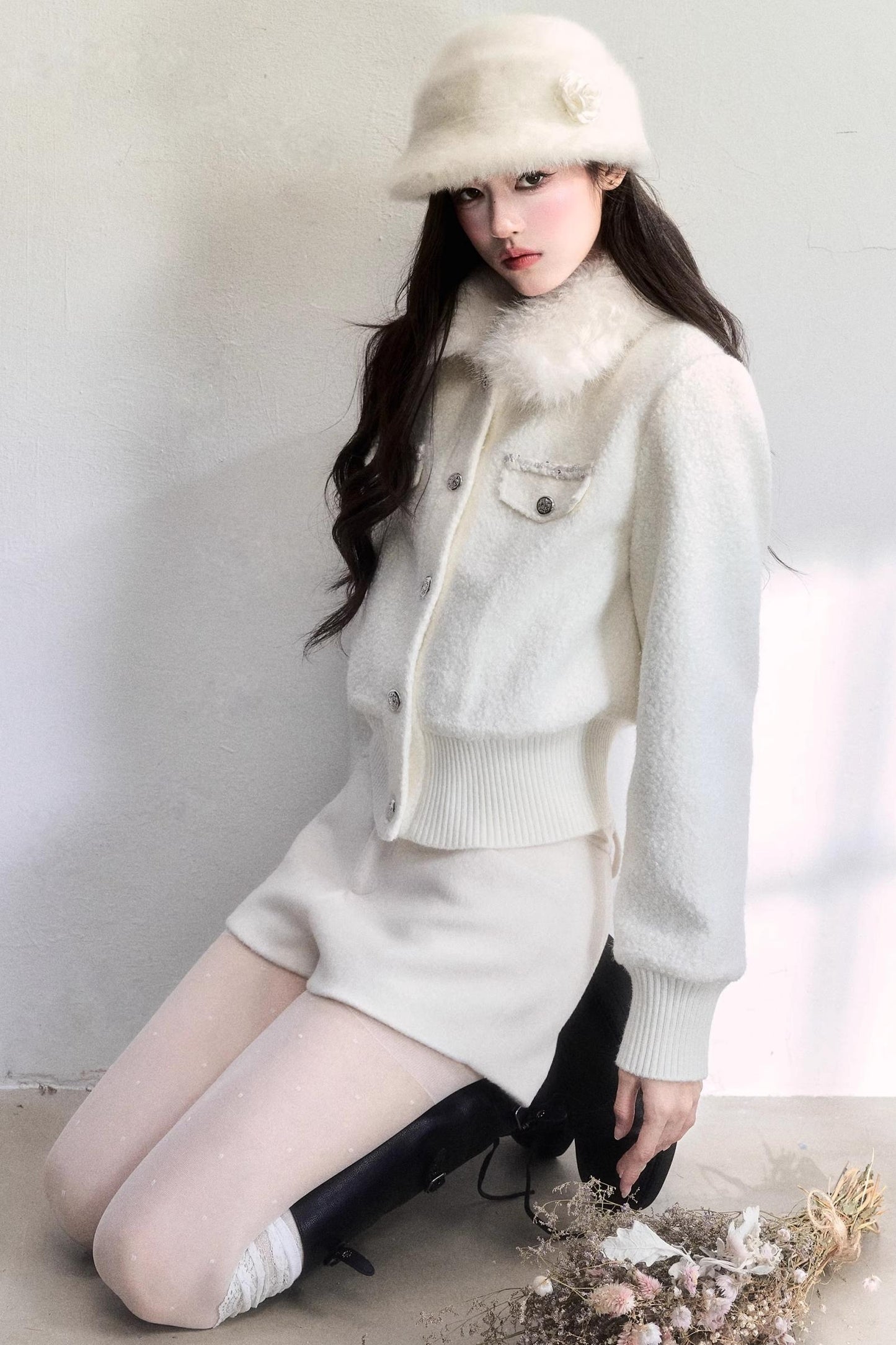 Moonlight Tweed Retro Jacket