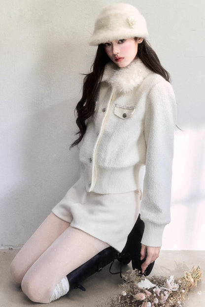 Moonlight Tweed Retro Jacket