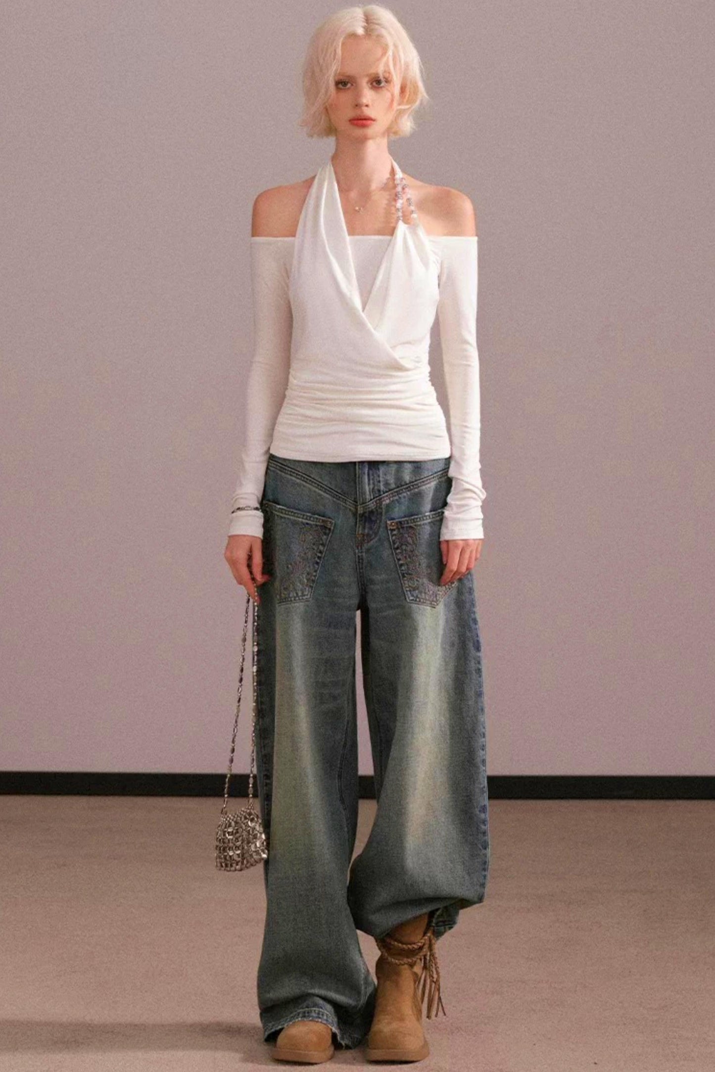 Spicy Girl Off-Shoulder Top