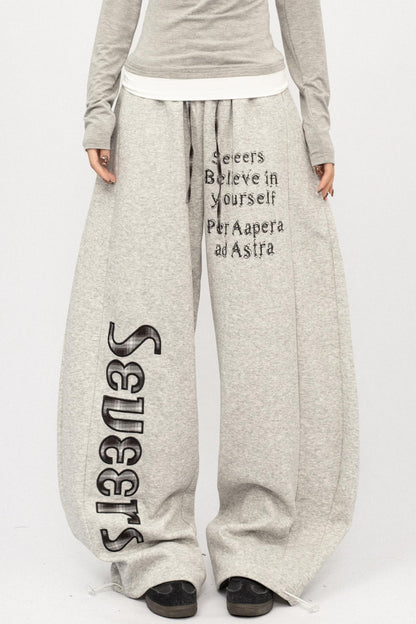 Retro Spice Girl Wide-Leg Pants