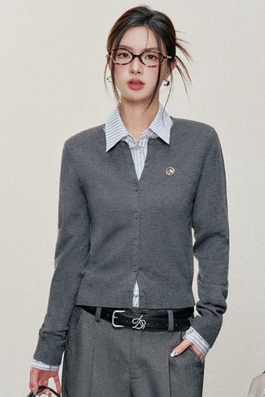 Slouchy Commuter Long-Sleeve Top