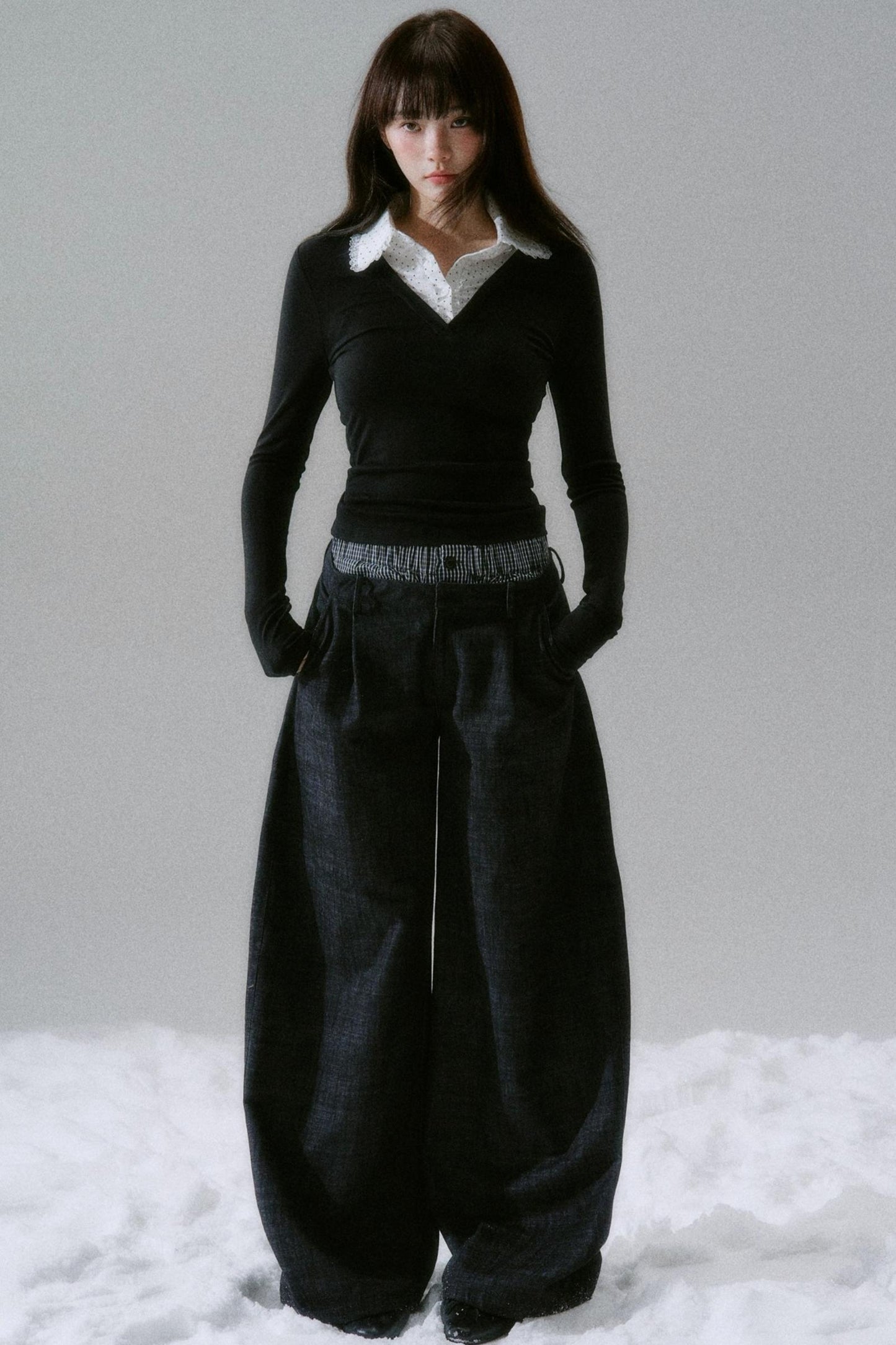 Vintage Lace Patchwork Sweater