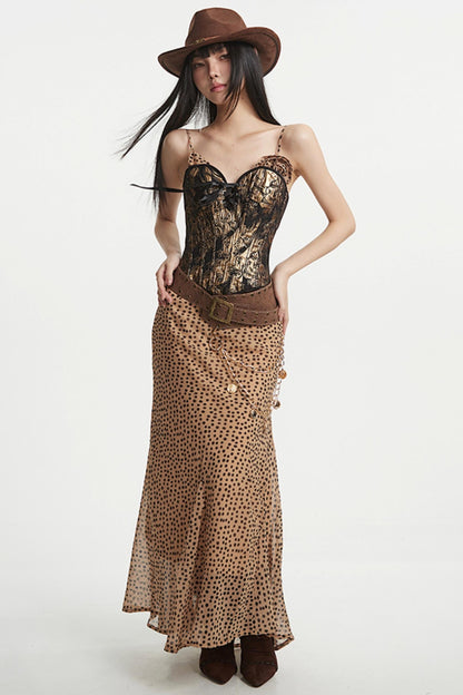 Leopard Slip Dress