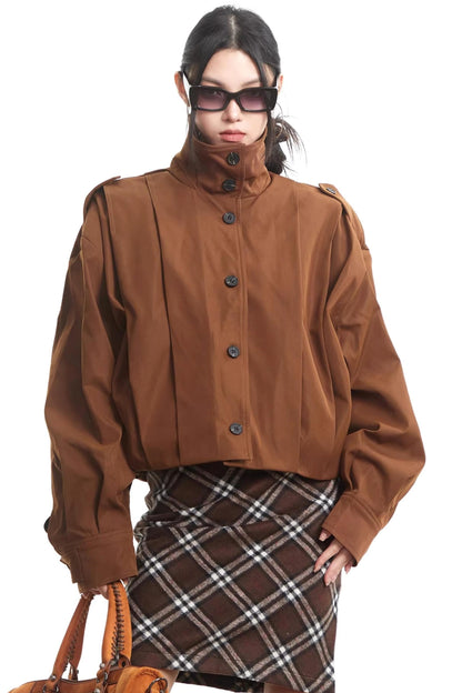 Retro Brown Autumn Jacket