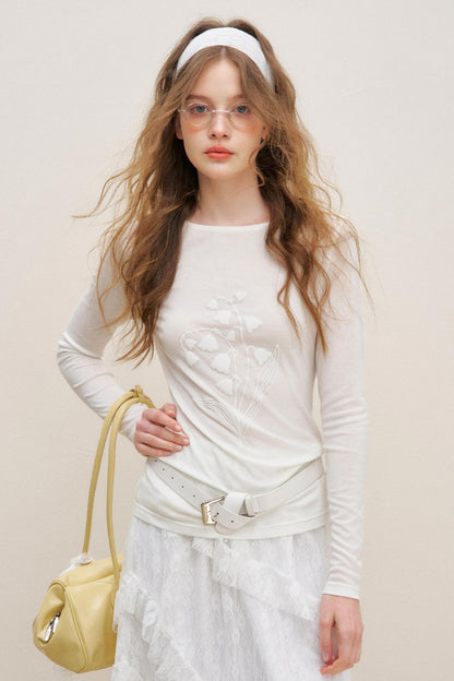 Lattice Loungewear Top