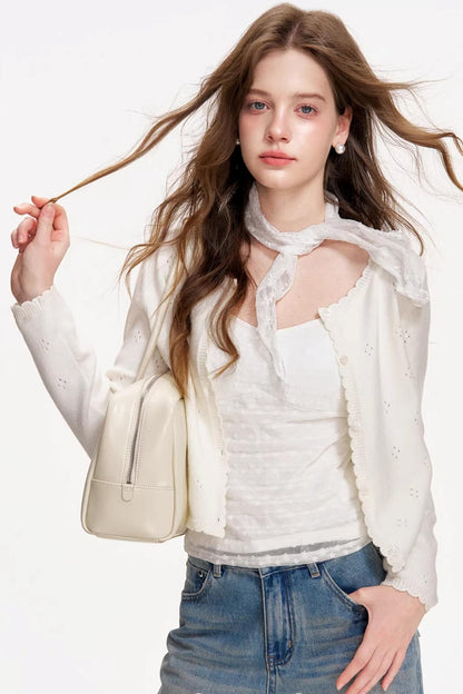 Sunlight Whisper Wool Cardigan