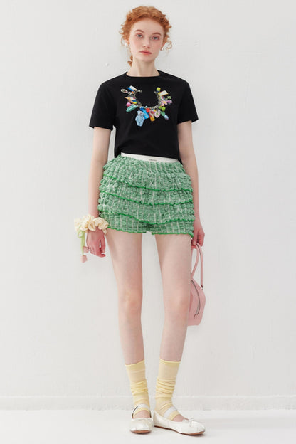 Rock Chic Tee & Bubble Skirt Set-Up