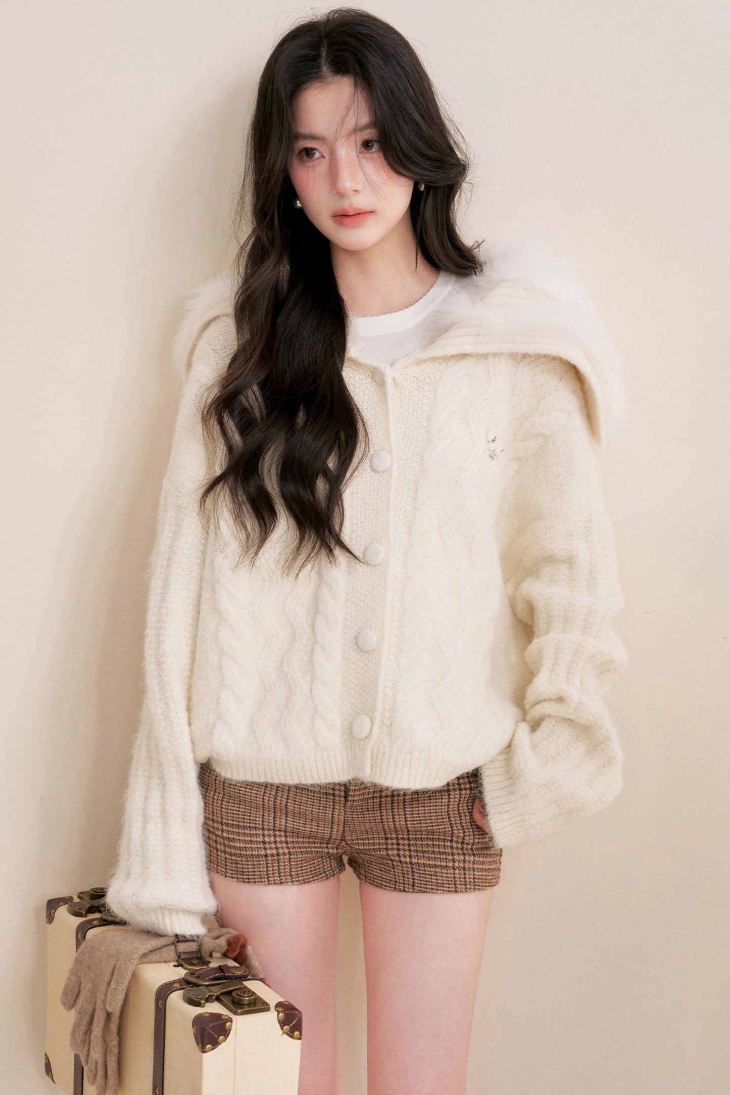 Vintage Woolen Shorts