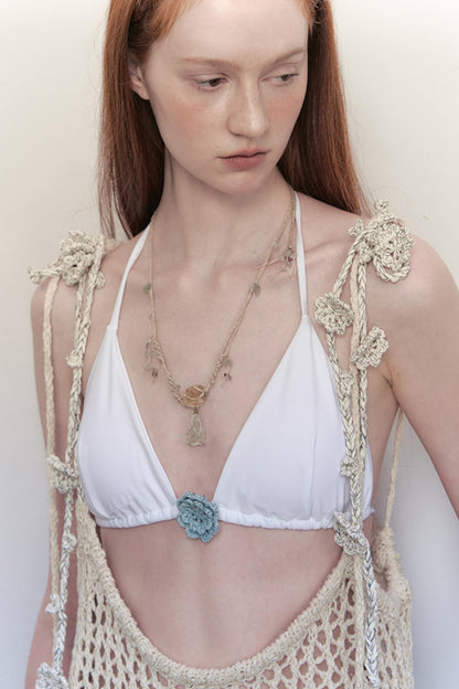 Yuan Breeze Crochet Bikini Set-Up