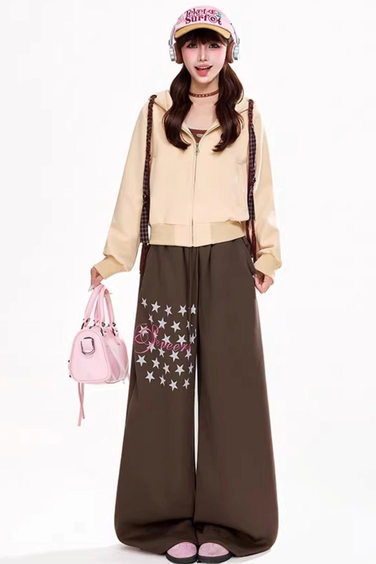 Retro Hooded Cardigan Jacket