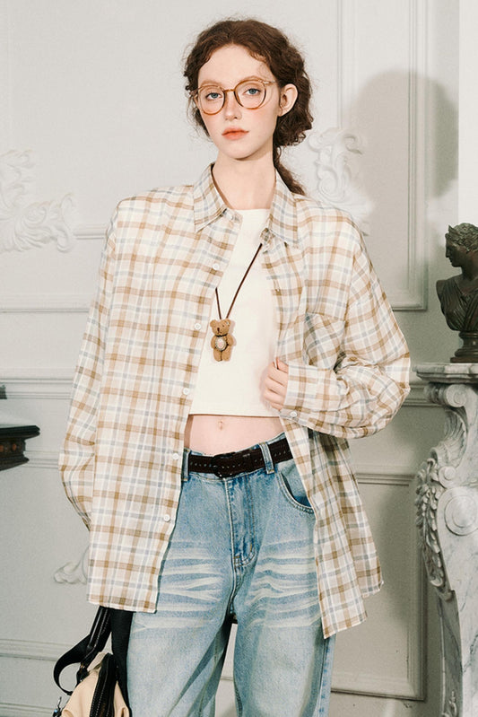 Plaid Lightweight Summer Shirt