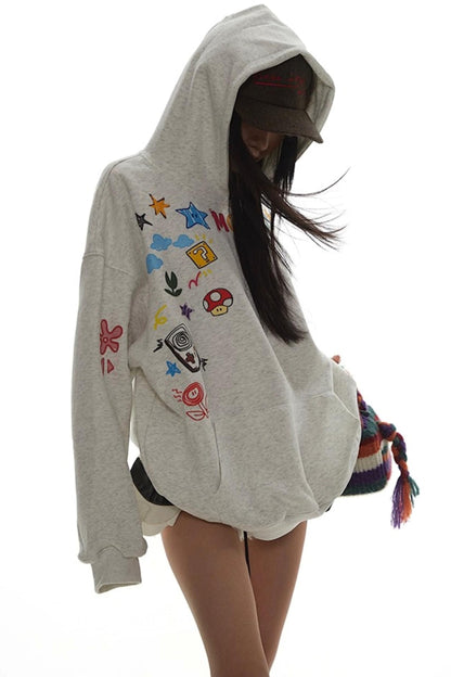 Vintage Hooded Sweatshirt