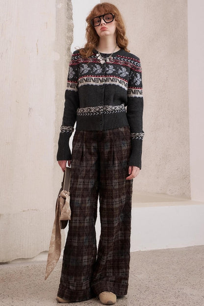 Flying Sparrow Button Knit Cardigan