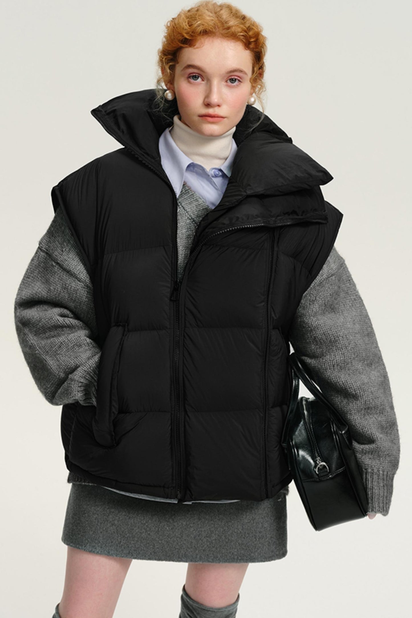 Winter Puff Design Duck Down Vest